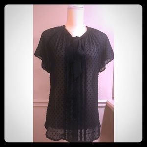 Women LOFT sheer Blouse